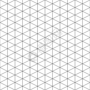 三角形网格无缝三角形图案 灰色的 几何纹理 矢量艺术插画