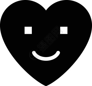 感觉眼睛符号插图幸福快乐情感白色漫画互联网微笑背景图片