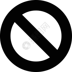 受限制的禁令数据圆形危险圆圈封锁插图背景图片