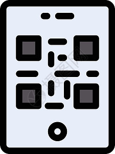 二维码细胞代码扫描网络技术产品插图数据按钮电话背景图片