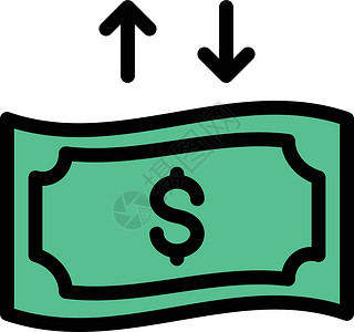 货币投资商业网络硬币支付金融白色现金插图薪水背景图片