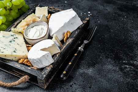 卡门培尔奶酪健康意大利语高清图片