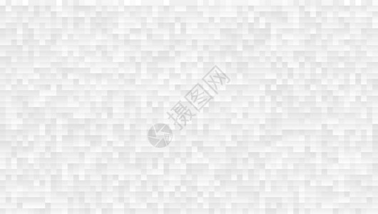 白色和灰色抽象透视背景 16x网格商业阴影坡度马赛克推介会想像力科学活力像素化背景图片