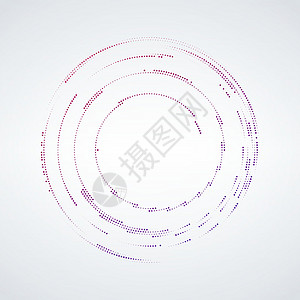 螺旋点抽象的圆形螺旋旋转半色调点形式 标志设计 矢量图背景黑色艺术插图商业卡片世界眩晕圆圈径向网络设计图片