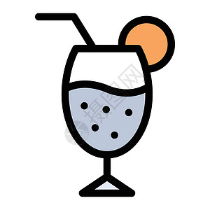苏打汽水玻璃稻草酒吧设计蓝色黑色液体果汁餐厅杯子背景图片