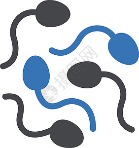 精子男性性别遗传胚珠正方形怀孕生殖灰色黑色女性设计图片