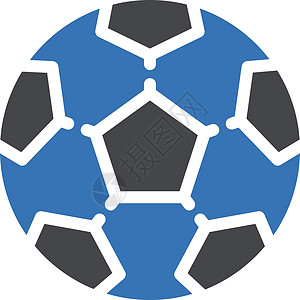 足球运动团队白色皮革插图圆圈竞赛闲暇黑色圆形背景图片
