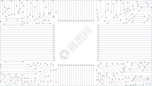 微电子学矢量电路板技术背景网络处理器半导体母板方案公司科学戒指插图电脑设计图片