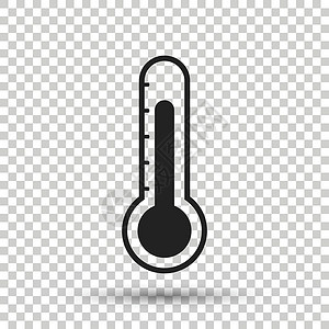 室外温度温度计图标 孤立背景下的目标平面矢量图工具冻结气象仪表控制绘画温度天气测量技术设计图片