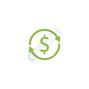 段落符号美元 符号 财务符号 矢量图 平 设计 兑换美元图标 石灰 绿色 矢量 标志设计图片