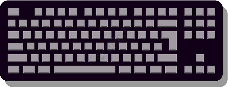 灰色苹果徽标在灰色背景上为您的网站设计应用程序徽标 UI 隔离的时尚平面样式的键盘图标 它制作图案矢量设计图片