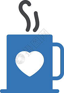 茶插图问候语咖啡杯子食物标签卡片香气菜单背景图片