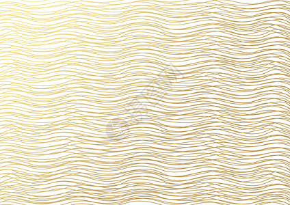 金色豪华线条图案与手绘线条 金色波浪条纹抽象背景它制作图案矢量卡片海洋风格金子曲线纺织品奢华墙纸绘画婚礼背景图片