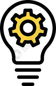 想法尖端技术活力创新思维智力知识头脑创造力标识背景图片
