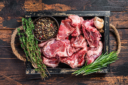 山羊肉烹饪炖牛肉高清图片