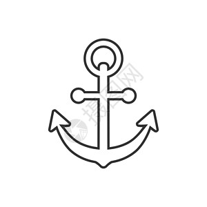 水手标志罗盘安全的高清图片