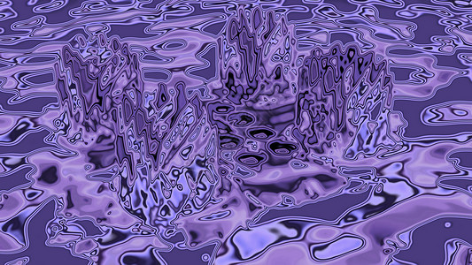 4K UHD 紫色金属表面的 3d 插图背景图片