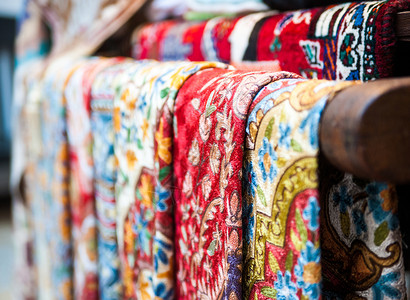 布尔迪拜购物中心纪念品国家织物集市市场国际贸易工艺装饰品背景
