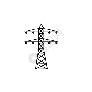 电气塔自由塔标志电气金属力量账单电压技术工程反应天空活力设计图片