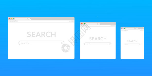 浏览器窗口矢量图 平面样式的浏览器或 web 浏览器 窗口概念互联网浏览器文档电脑标签框架药片技术电话网站控制板窗户背景图片
