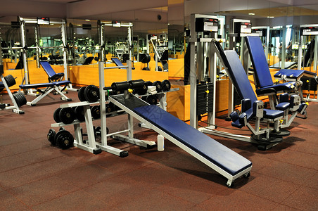 游乐俱乐部体育馆健康有氧运动权重俱乐部力量身体房间运动文化娱乐背景图片