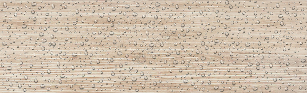 实事求是的水滴在轻木木背景上     矢量反射木板家具露珠桌子插图雨滴宏观液体天气背景图片