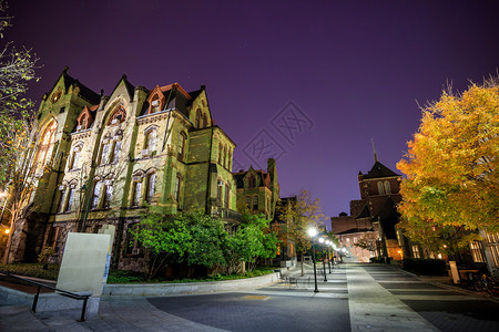 宾夕法尼亚大学四边形建筑学旅行教育机构意义城市旅游学习建筑背景图片