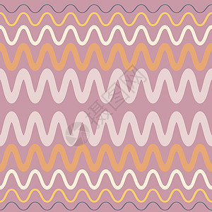 平方背景的无缝图案  波浪和zigzags插图博客图书纺织品几何学笔记本明信片网站项目包装背景图片