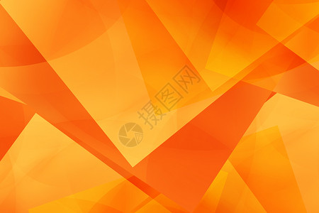抽象橙色叠层抽象几何橙色背景 多方橙色水平背景( Y)背景