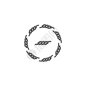 商业公司连锁企业Logo创造力插图网络环形技术链接圆圈互联网背景图片
