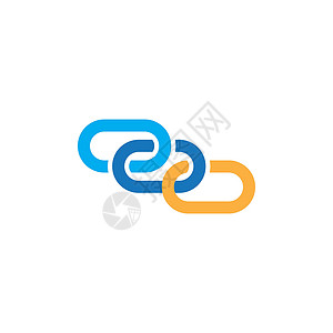 连锁超市logo商业公司连锁企业Logo互联网环形圆圈创造力链接技术插图网络插画