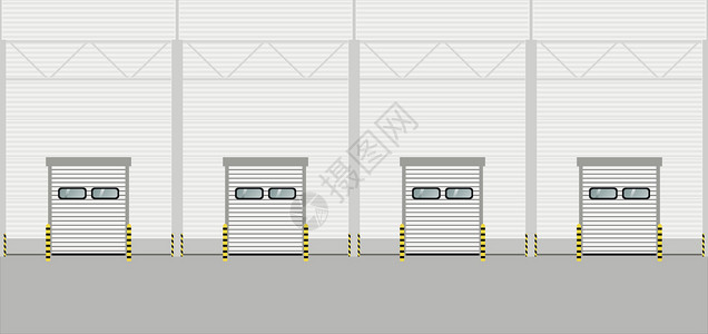 冷气机工业 仓库内部 工业钢管或空气通风系统管道 如插图所示 (单位 千美元)插画