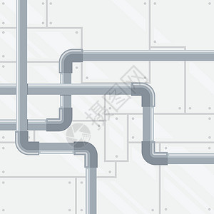 法兰金属板的金属板本底矢量要素设计盘子金属管子工厂技术维修下水道燃料插图工业插画