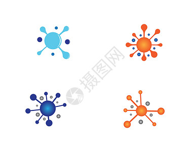 分子标志模板矢量 ico遗传学化学家生物学白色科学化学品医疗原子数据粒子背景图片