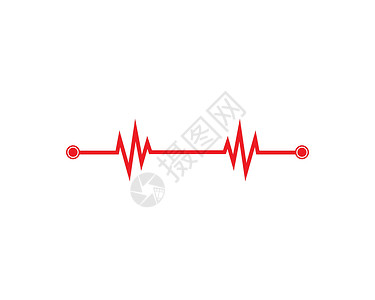脉动标识矢量海浪医院技术速度医疗波形药品商业心电图曲线背景图片