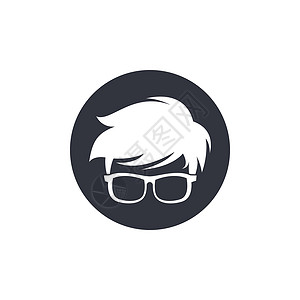 品牌眼镜Geek 标志模板矢量图标极客学习天才爱好者创造力科学商业教育公司标识设计图片