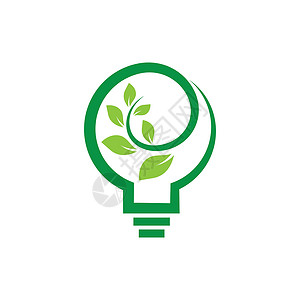 生态能源 ico电气叶子植物环境创造力标识插头绿色力量活力背景图片