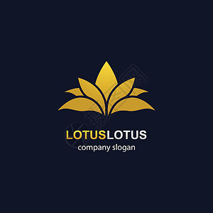Lotus 标识模板矢量图标艺术化妆品百合植物农场瑜伽叶子奢华温泉精品酒店背景图片