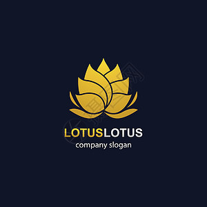 Lotus 标识模板矢量图标首饰艺术植物温泉叶子金子瑜伽精品酒店百合园艺背景图片