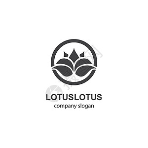 Lotus 标识模板矢量图标植物园艺瑜伽温泉化妆品叶子农场艺术首饰精品酒店背景图片