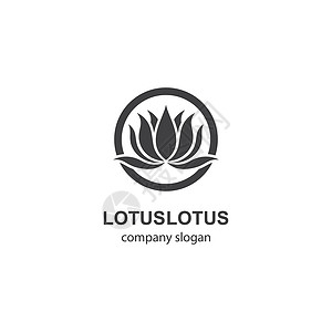 Lotus 标识模板矢量图标化妆品瑜伽百合叶子精品酒店首饰艺术农场金子植物背景图片