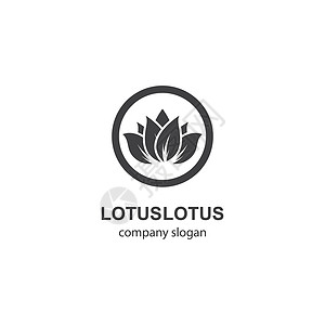 Lotus 标识模板矢量图标奢华叶子农场温泉百合园艺珠宝瑜伽植物精品酒店背景图片