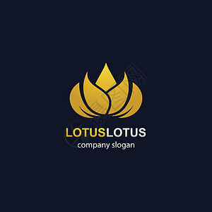 Lotus 标识模板矢量图标植物化妆品百合瑜伽园艺精品酒店艺术奢华农场叶子背景图片