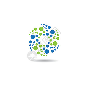 分子标识设计徽标曲线圆圈细胞化学品医疗化学插图技术原子背景图片