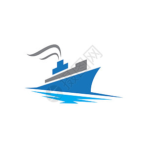 游轮标志图片标识公司航海蓝色运输旅游商业海洋港口旅行背景图片