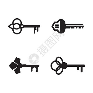 房主关键标志设计插图公寓标识财产房子公司商业钥匙安全建筑背景图片