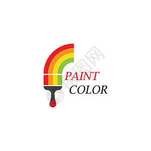 油漆房子日志绘画刷子商业滚筒服务公司标签公寓画笔工作背景图片