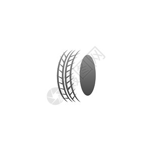 轮胎图标标志标识设计插图模板运输汽车店铺运动黑色橡皮机器卡车驾驶圆圈背景图片