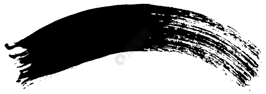 Grunge 黑色 paintink 画笔描边草图中风墨水销售量收藏条纹横幅艺术水彩苦恼背景图片