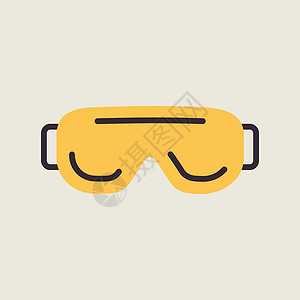 生物护目镜眼睛保护矢量 ico医生科学安全眼镜塑料配饰药品医疗工业化学背景图片